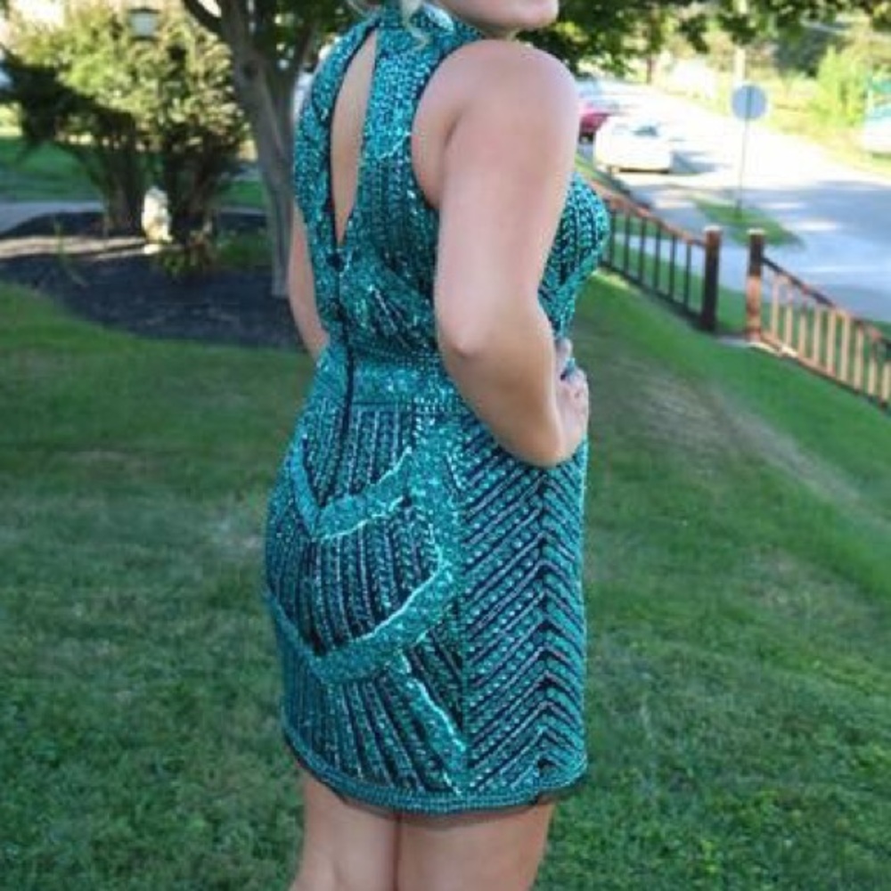 Two Piece Homecoming Dress